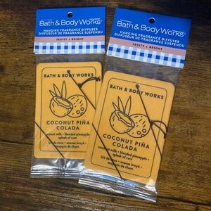 2-Bath & BodyWorks Hanging Fragrance Diffuser- NWT